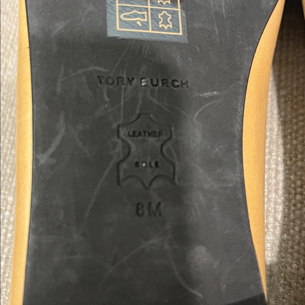 NEW Tory Burch Cap Toe Ballet Flats Size 8 - Picture 8 of 8